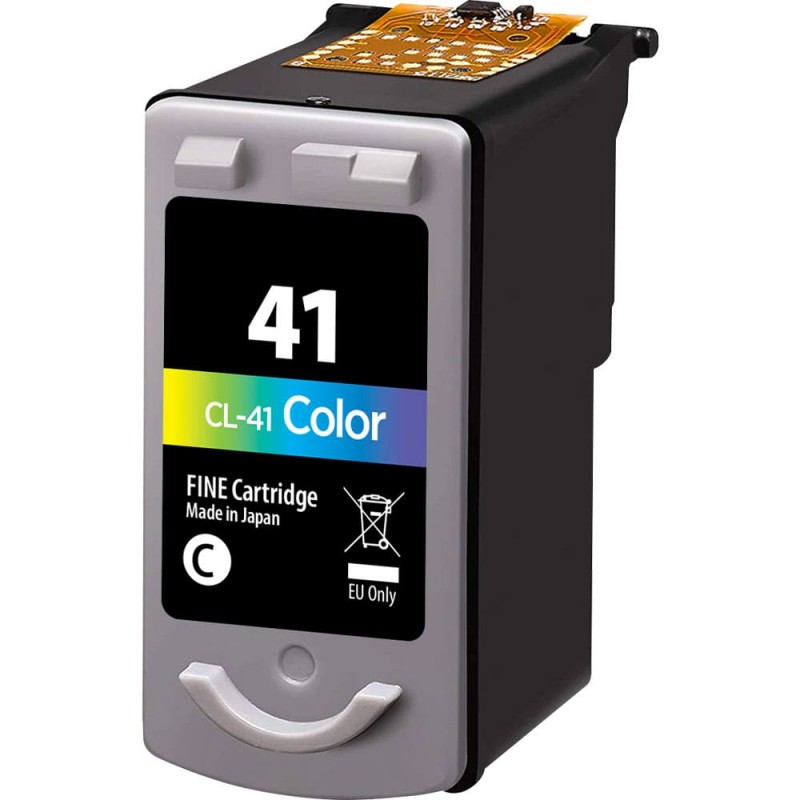 CARTOUCHE JET D'ENCRE CANON CL-41 RECYCLÉE COULEUR
