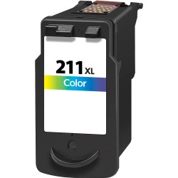 CARTOUCHE JET D'ENCRE CANON CL-211XL RECYCLÉE COULEUR