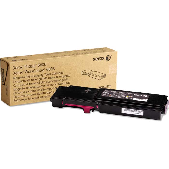 CARTOUCHE DE TONER LASER XEROX 106R02226 ORIGINALE MAGENTA