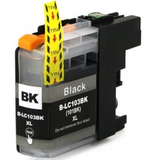 BROTHER LC101BK/LC103BK XL COMPATIBLE INKJET BLACK CARTRIDGE