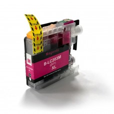 BROTHER LC201M/LC203M XL COMPATIBLE INKJET MAGENTA CARTRIDGE