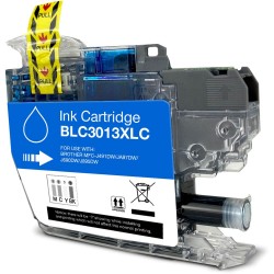 CARTOUCHE JET D'ENCRE BROTHER LC3011C/LC3013C XL COMPATIBLE CYAN