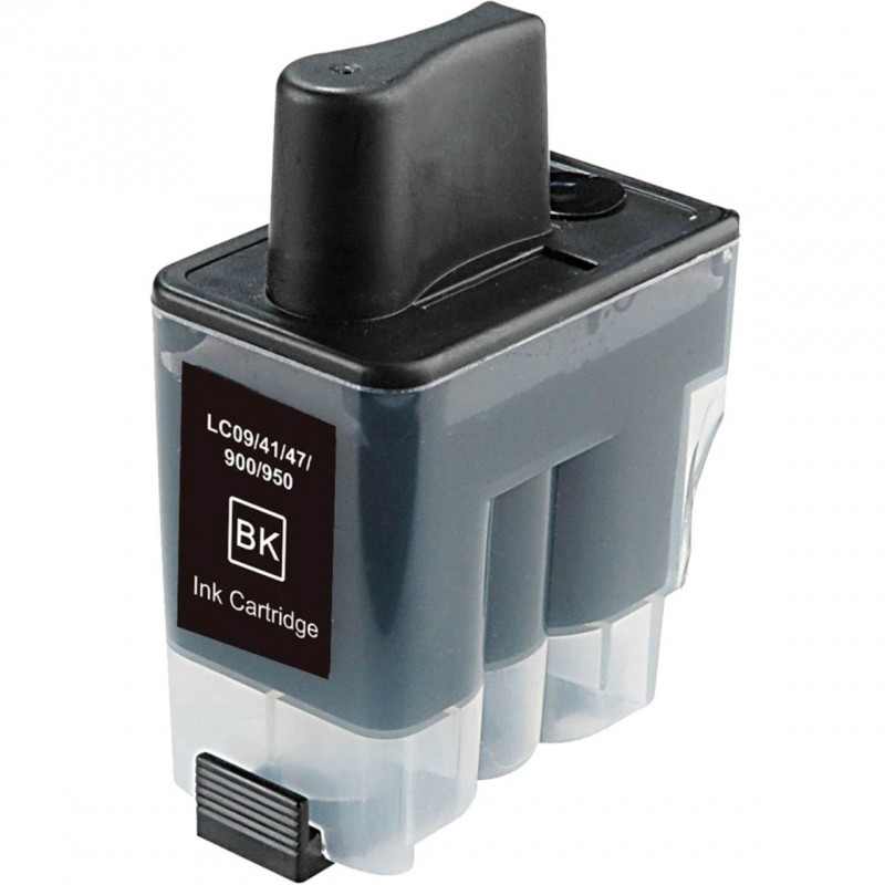 CARTOUCHE JET D'ENCRE BROTHER LC41BK COMPATIBLE NOIR
