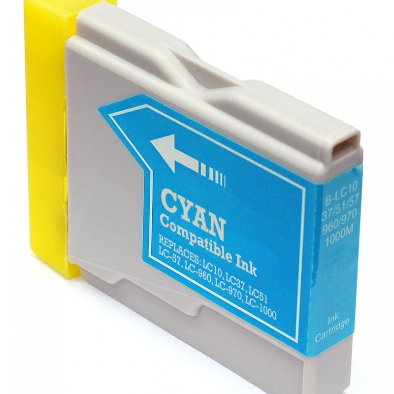 CARTOUCHE JET D'ENCRE BROTHER LC51C COMPATIBLE CYAN