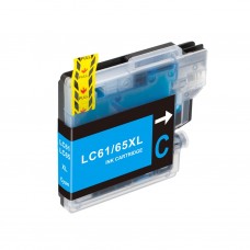 BROTHER LC61C/LC65C COMPATIBLE INKJET CYAN CARTRIDGE