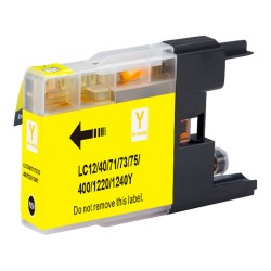 CARTOUCHE JET D'ENCRE BROTHER LC71Y/LC75Y XL COMPATIBLE JAUNE