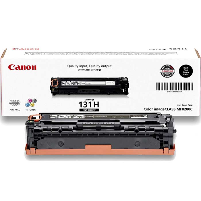 CARTOUCHE DE TONER LASER CANON 131H 6273B001AA ORIGINALE XL NOIR