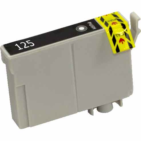 CARTOUCHE JET D'ENCRE EPSON 125 T125120 COMPATIBLE NOIR