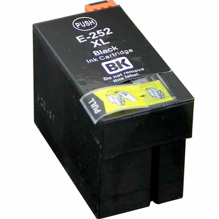 CARTOUCHE JET D'ENCRE EPSON 252XL T252120XL COMPATIBLE NOIR