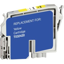 CARTOUCHE JET D'ENCRE EPSON T032 T032420 COMPATIBLE JAUNE