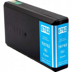 CARTOUCHE JET D'ENCRE EPSON 676XL T676XL220 COMPATIBLE CYAN