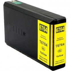 CARTOUCHE JET D'ENCRE EPSON 676XL T676XL420 COMPATIBLE JAUNE