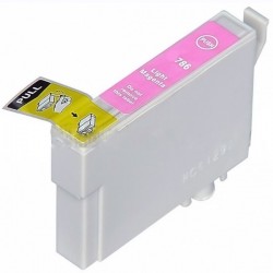 CARTOUCHE JET D'ENCRE EPSON 78 T078620 COMPATIBLE MAGENTA CLAIR