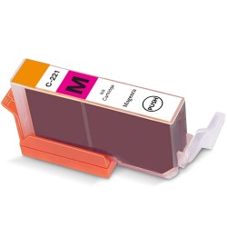 CARTOUCHE JET D'ENCRE CANON CLI-221M COMPATIBLE MAGENTA