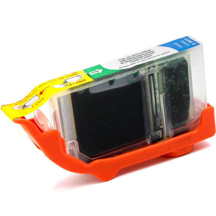 CARTOUCHE JET D'ENCRE CANON BCI-6G COMPATIBLE VERT