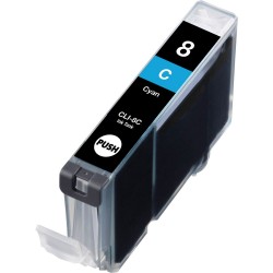 CARTOUCHE JET D'ENCRE CANON CLI-8C COMPATIBLE CYAN