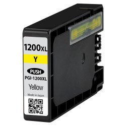 CARTOUCHE JET D'ENCRE CANON PGI-1200XLY COMPATIBLE JAUNE