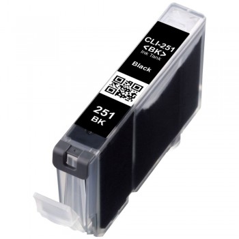 CARTOUCHE JET D'ENCRE CANON CLI-251XLBK COMPATIBLE NOIR