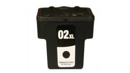CARTOUCHE JET D'ENCRE HP02XL C8721WC COMPATIBLE NOIR