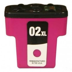 CARTOUCHE JET D'ENCRE HP02XL C8772WC COMPATIBLE MAGENTA