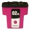 CARTOUCHE JET D'ENCRE HP02XL C8772WC COMPATIBLE MAGENTA