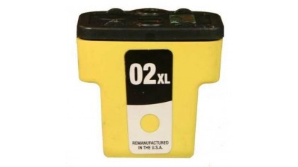 CARTOUCHE JET D'ENCRE HP02XL C8773WC COMPATIBLE JAUNE