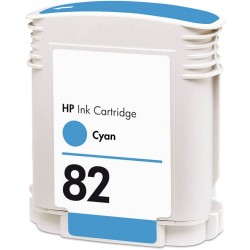 CARTOUCHE JET D'ENCRE HP82 C4911A COMPATIBLE CYAN