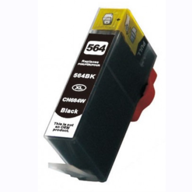 CARTOUCHE JET D'ENCRE HP564XL CB321 COMPATIBLE NOIR