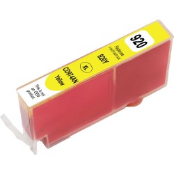 CARTOUCHE JET D'ENCRE HP920XL CD974AN COMPATIBLE JAUNE