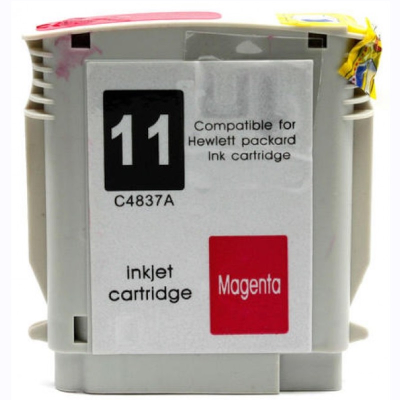 CARTOUCHE JET D'ENCRE HP11 C4837A COMPATIBLE MAGENTA
