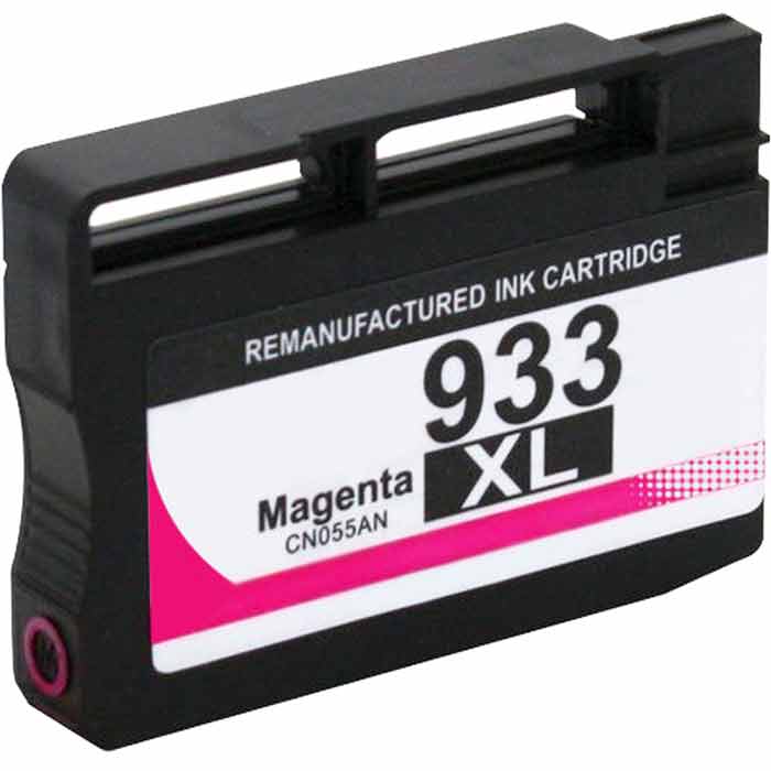 CARTOUCHE JET D'ENCRE HP933XL CN055AE COMPATIBLE MAGENTA