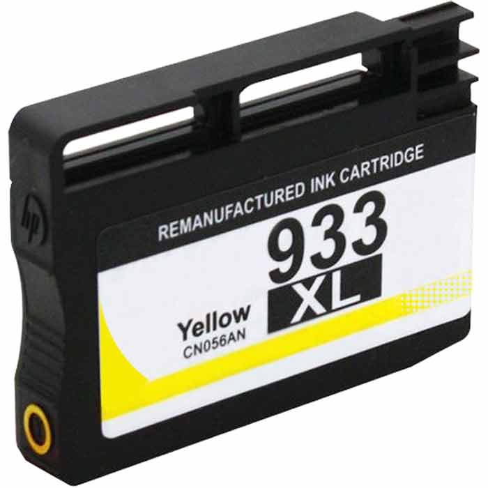CARTOUCHE JET D'ENCRE HP933XL CN056AE COMPATIBLE JAUNE