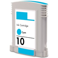 CARTOUCHE JET D'ENCRE HP10 C4841A COMPATIBLE CYAN