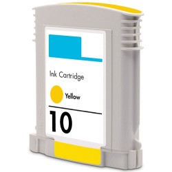 CARTOUCHE JET D'ENCRE HP10 C4842A COMPATIBLE JAUNE