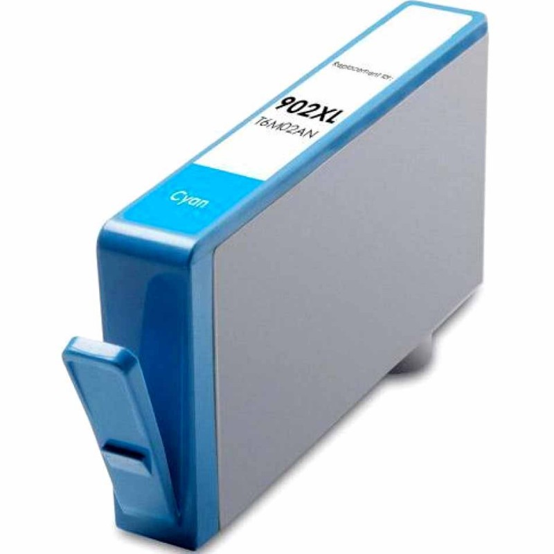 CARTOUCHE JET D'ENCRE HP902XL T6M02AN RECYCLÉE CYAN
