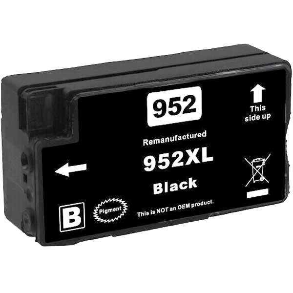 CARTOUCHE JET D'ENCRE HP952XL F6U19AN RECYCLÉE NOIR