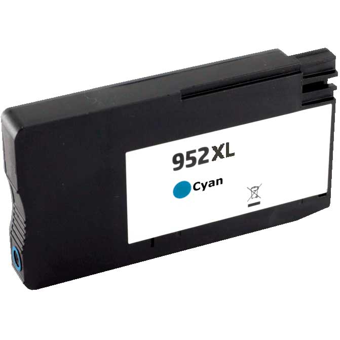 CARTOUCHE JET D'ENCRE HP952XL L0S61AN RECYCLÉE CYAN