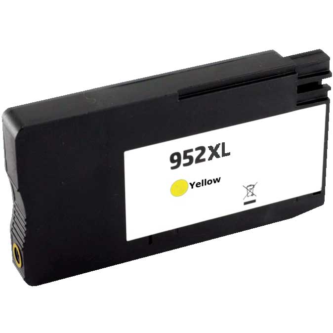 CARTOUCHE JET D'ENCRE HP952XL L0S67AN RECYCLÉE JAUNE
