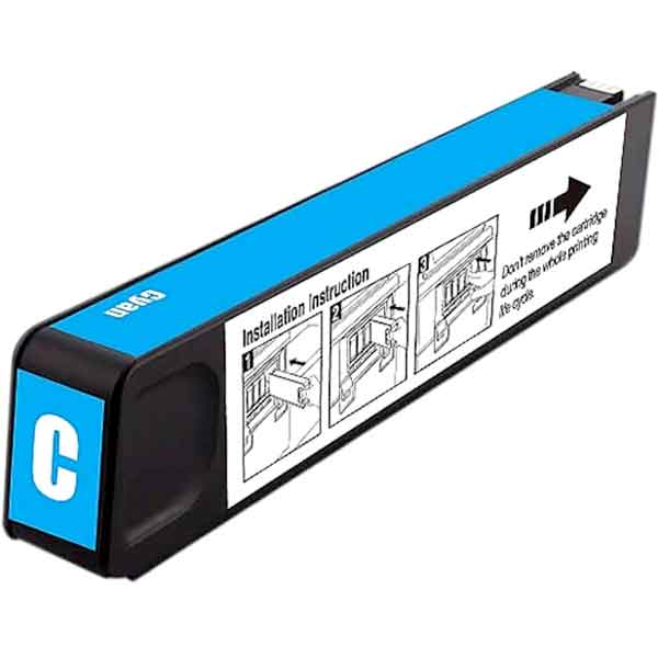 CARTOUCHE JET D'ENCRE HP971XL CN626AM COMPATIBLE CYAN