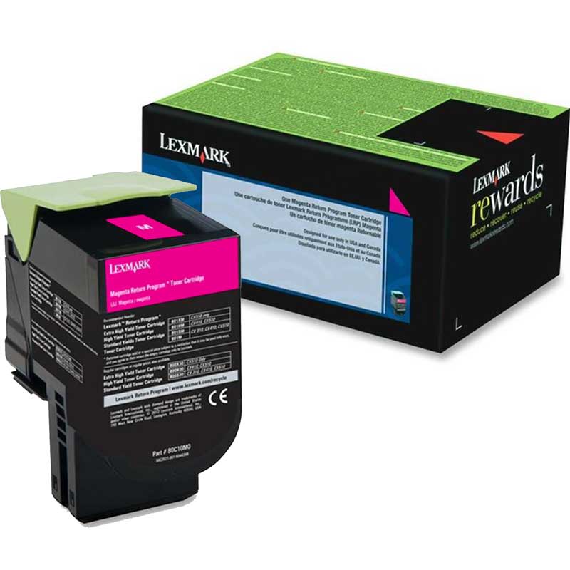 CARTOUCHE DE TONER LASER LEXMARK 701HM ORIGINALE MAGENTA
