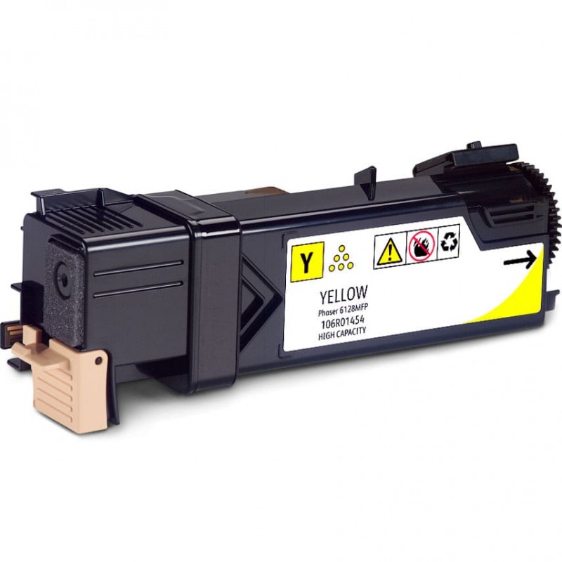 CARTOUCHE DE TONER LASER XEROX 106R01454 COMPATIBLE JAUNE