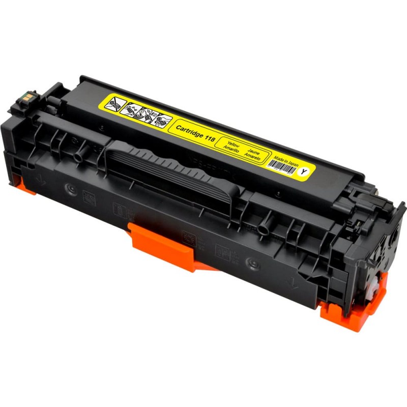 CARTOUCHE DE TONER LASER CANON 118Y 2659B001AA COMPATIBLE JAUNE