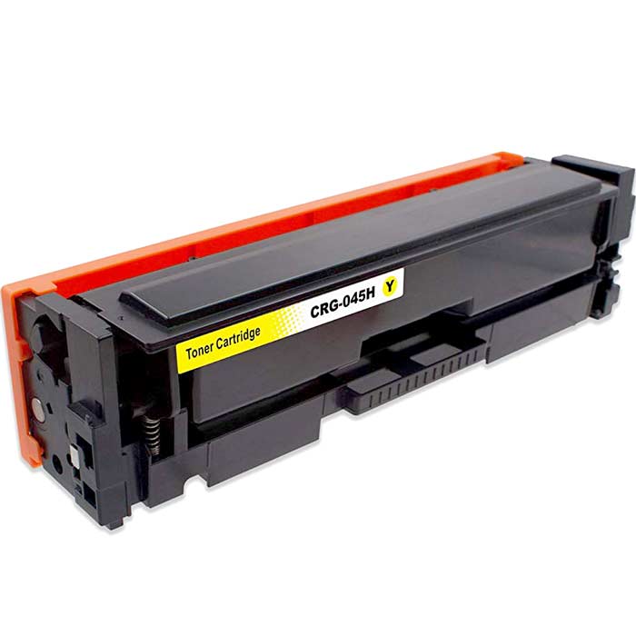 CARTOUCHE DE TONER LASER UNIVERSEL HP201X CF402X / CANON 045H 1243C001 COMPATIBLE JAUNE