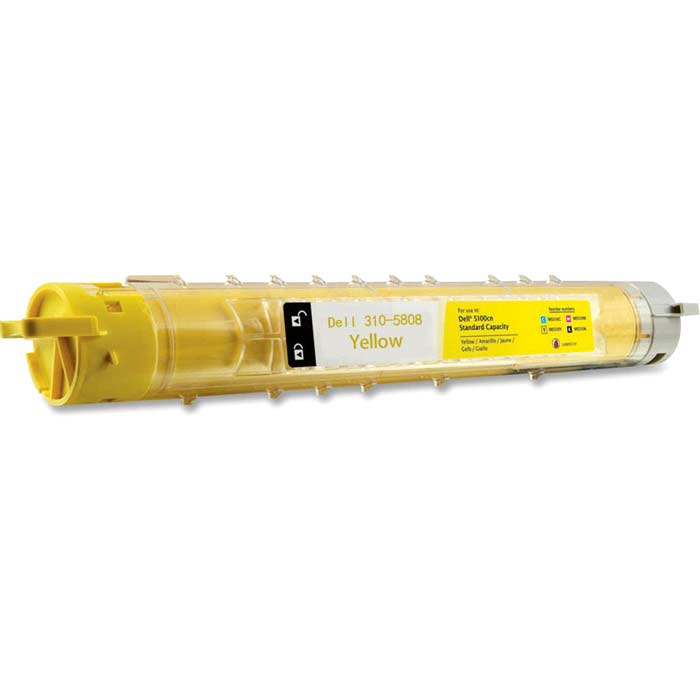 CARTOUCHE DE TONER LASER DELL 310-5808 COMPATIBLE JAUNE