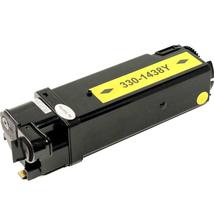 CARTOUCHE DE TONER LASER DELL 330-1438 COMPATIBLE JAUNE
