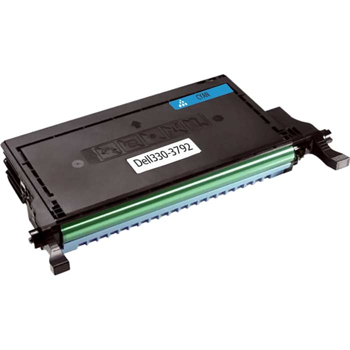 CARTOUCHE DE TONER LASER DELL 330-3792 COMPATIBLE CYAN