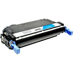 CARTOUCHE DE TONER LASER HP645A C9731A RECYCLÉE CYAN