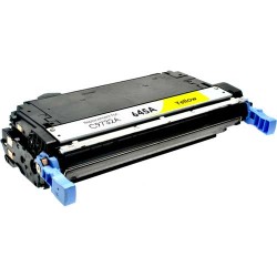 CARTOUCHE DE TONER LASER HP645A C9732A RECYCLÉE JAUNE