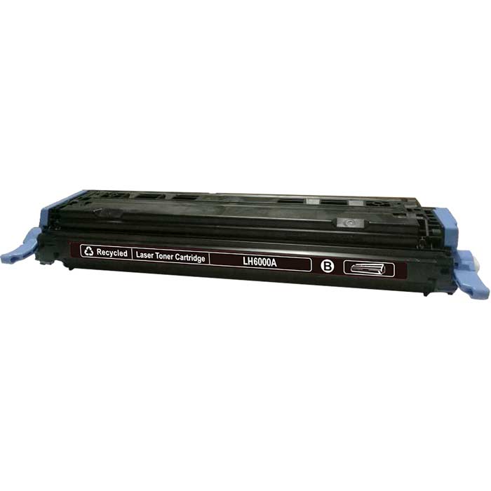 CARTOUCHE DE TONER LASER HP124A Q6000A RECYCLÉE NOIR