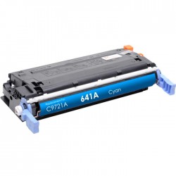 CARTOUCHE DE TONER LASER HP641A C9721A RECYCLÉE CYAN
